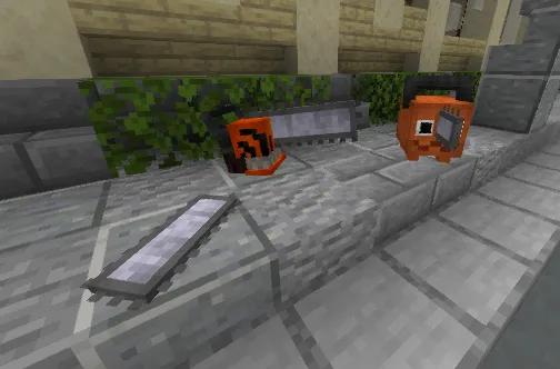 Chainsaw Man RP — Minecraft resurs pak, rasm 2