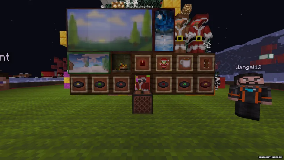 Yangi yil tekstur-paki — Minecraft resurs pak, rasm 4