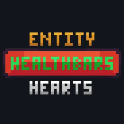 Entity Healthbars - Hearts — Minecraft resurs pak, rasm 1