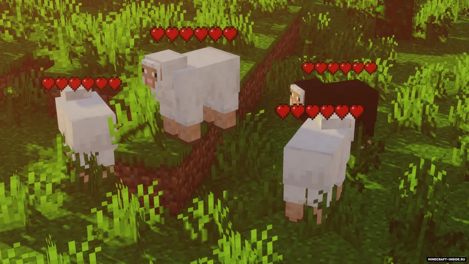 Entity Healthbars - Hearts — Minecraft resurs pak, rasm 3