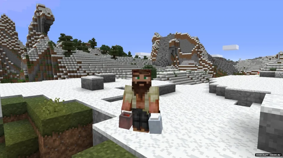 3D Realistic Buckets — Minecraft resurs pak, rasm 5