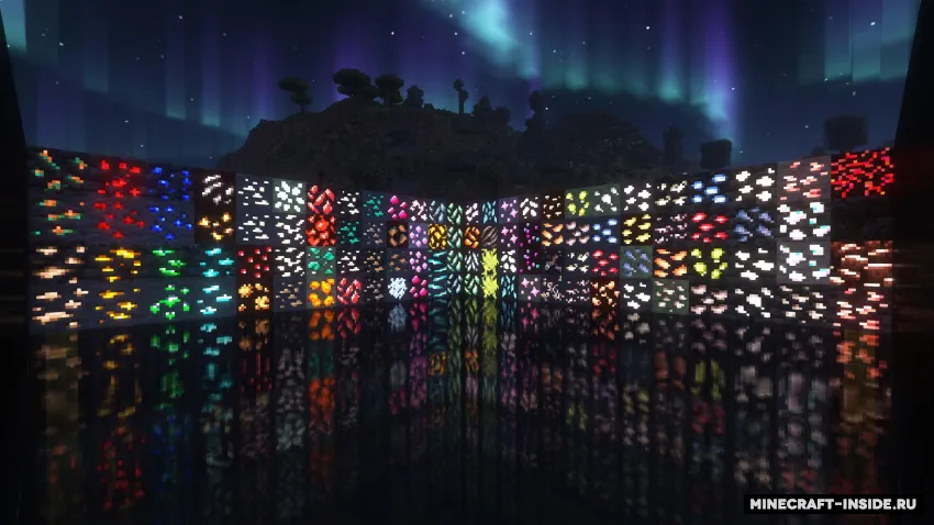 Glowing Ores — Minecraft resurs pak, rasm 2