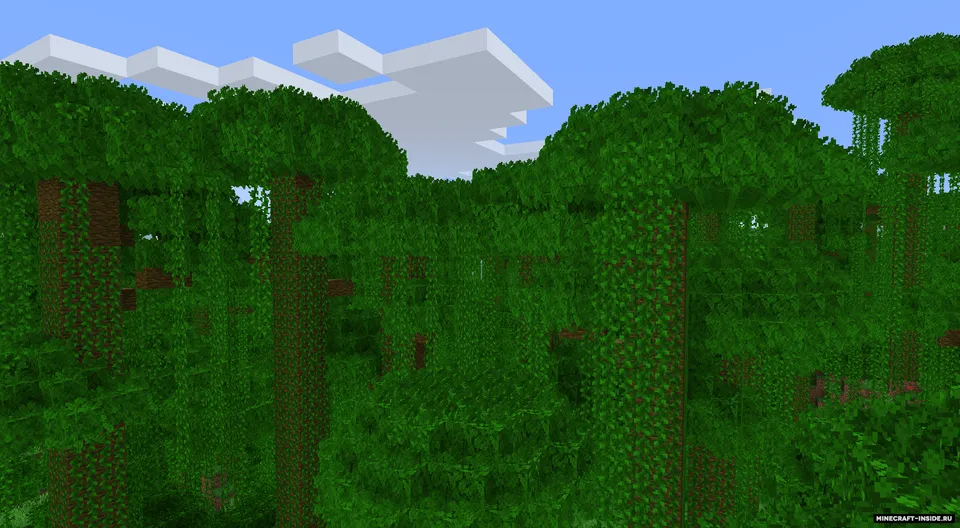 Jerm's Better Leaves — Minecraft resurs pak, rasm 2