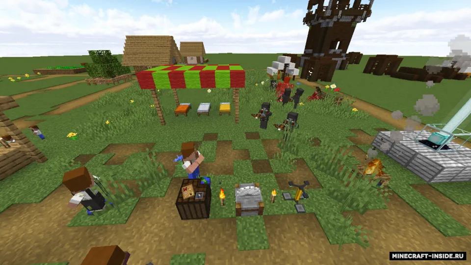 TheMine+ 1.9.1 — Minecraft resurs pak, rasm 3