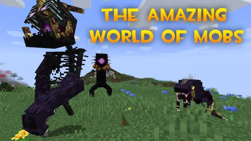 The Amazing World Of Mobs renovated — Minecraft mod, rasm 1