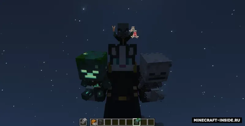 Mobs Figures — Minecraft resurs pak, rasm 2