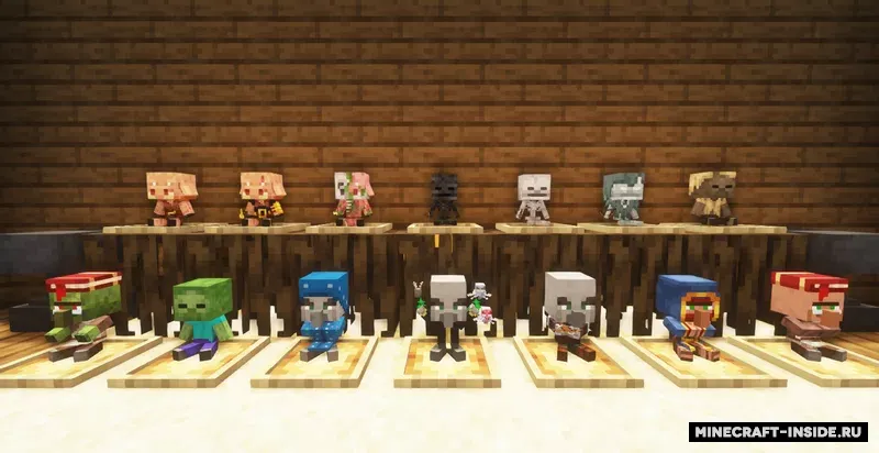 Mobs Figures — Minecraft resurs pak, rasm 4