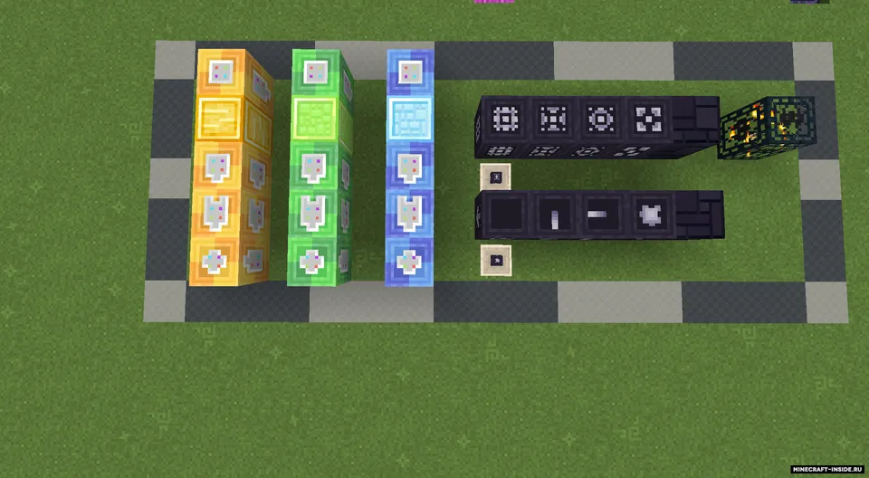 Squareful (XeKrSquarePattern) — Minecraft resurs pak, rasm 5