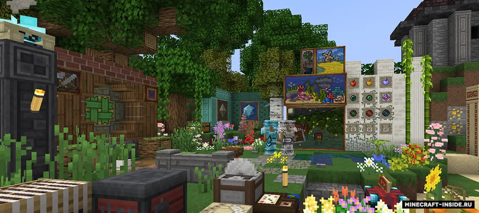 Squareful (XeKrSquarePattern) — Minecraft resurs pak, rasm 7