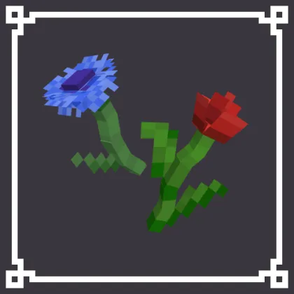 Better Flowers — Minecraft resurs pak, rasm 1