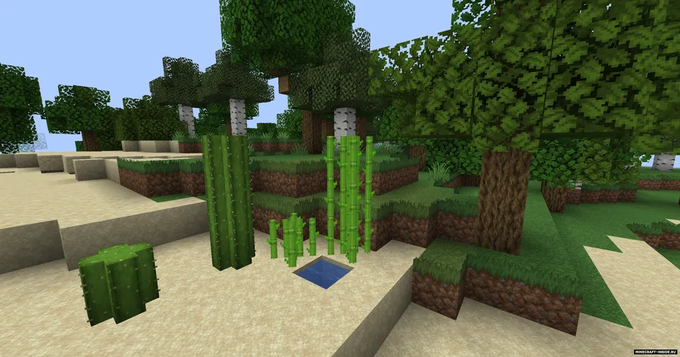 Edgy Foliage — Minecraft resurs pak, rasm 6
