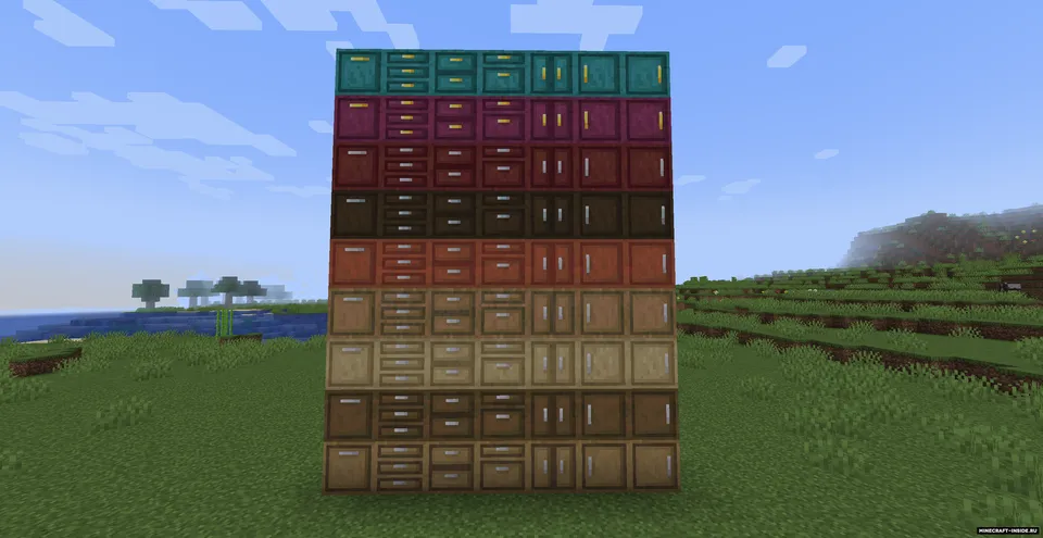 Spryzeen's Barrel-Cabinets — Minecraft resurs pak, rasm 2