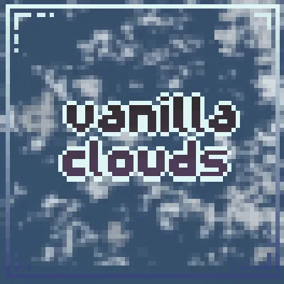 Vanilla clouds — Minecraft resurs pak, rasm 1