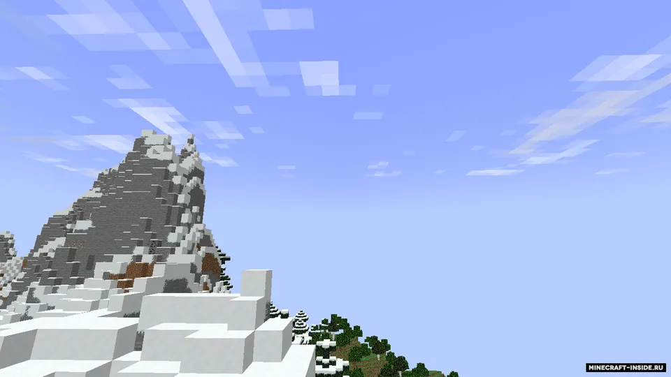 Vanilla clouds — Minecraft resurs pak, rasm 2