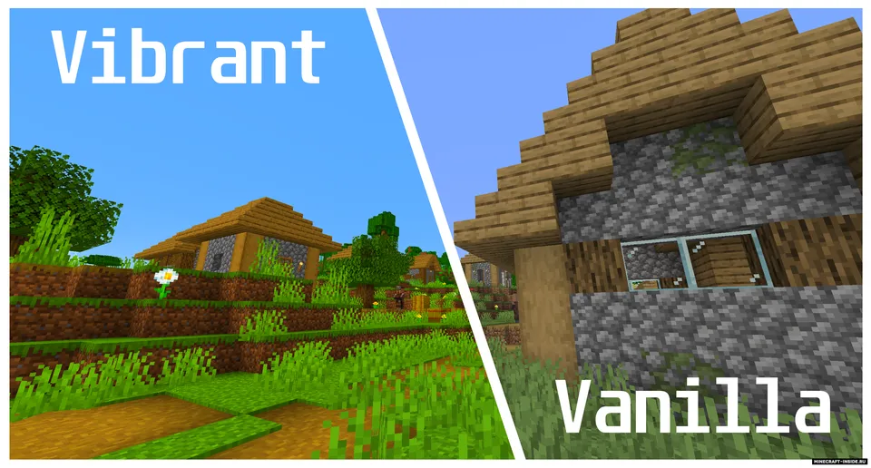 Vibrant Vanilla — Minecraft resurs pak, rasm 2