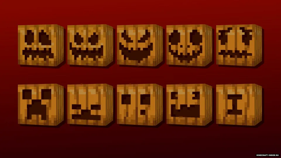 Ghostly Gourds — Minecraft resurs pak, rasm 2