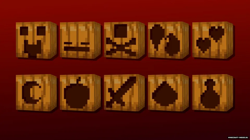 Ghostly Gourds — Minecraft resurs pak, rasm 4