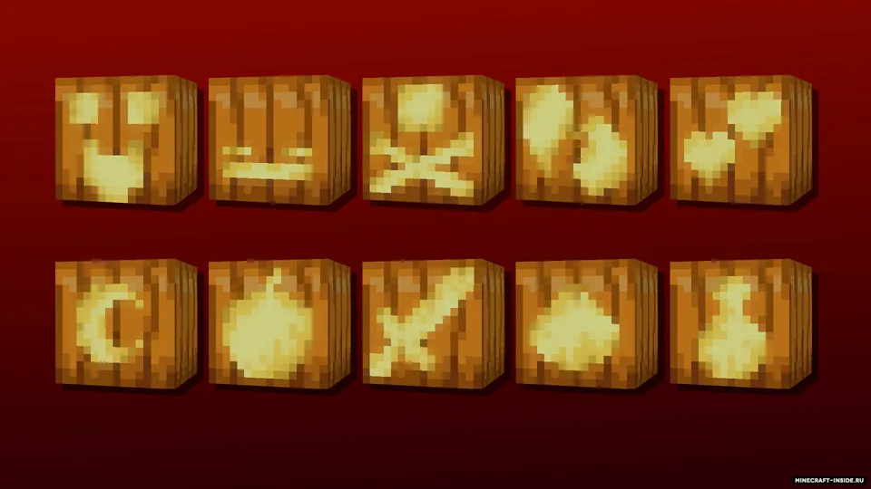 Ghostly Gourds — Minecraft resurs pak, rasm 5