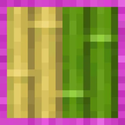 Green Bamboo Blocks — Minecraft resurs pak, rasm 1