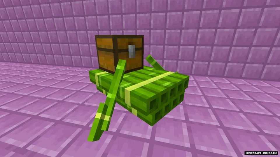 Green Bamboo Blocks — Minecraft resurs pak, rasm 3
