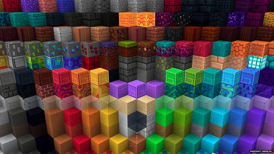 Pixels by Shapescape — Minecraft resurs pak, rasm 2