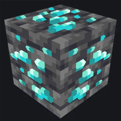 3DVanillaOre — Minecraft resurs pak, rasm 1