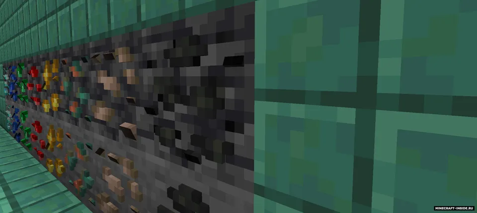 3DVanillaOre — Minecraft resurs pak, rasm 3