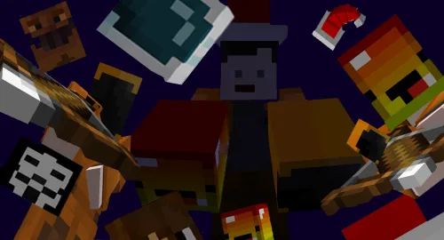 Ijtimoiy eksperiment (bosh) — Minecraft resurs pak, rasm 1