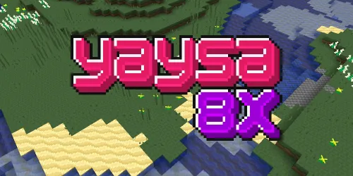 Yaysa 8x — Minecraft resurs pak, rasm 1