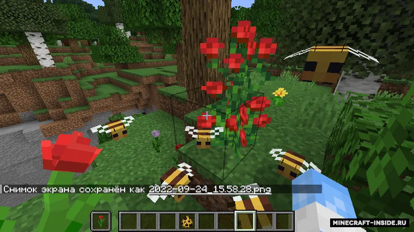 Better bees — Minecraft resurs pak, rasm 4