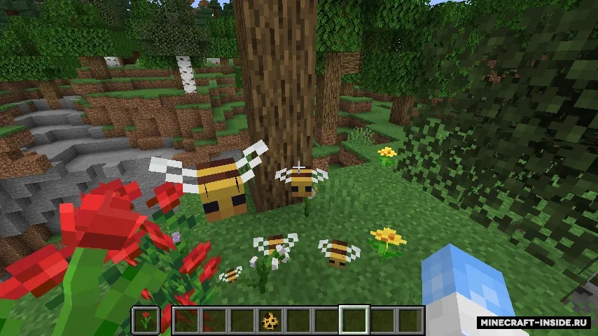 Better bees — Minecraft resurs pak, rasm 5