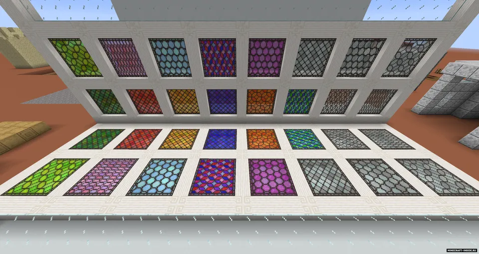 Better Stained Glass — Minecraft resurs pak, rasm 3