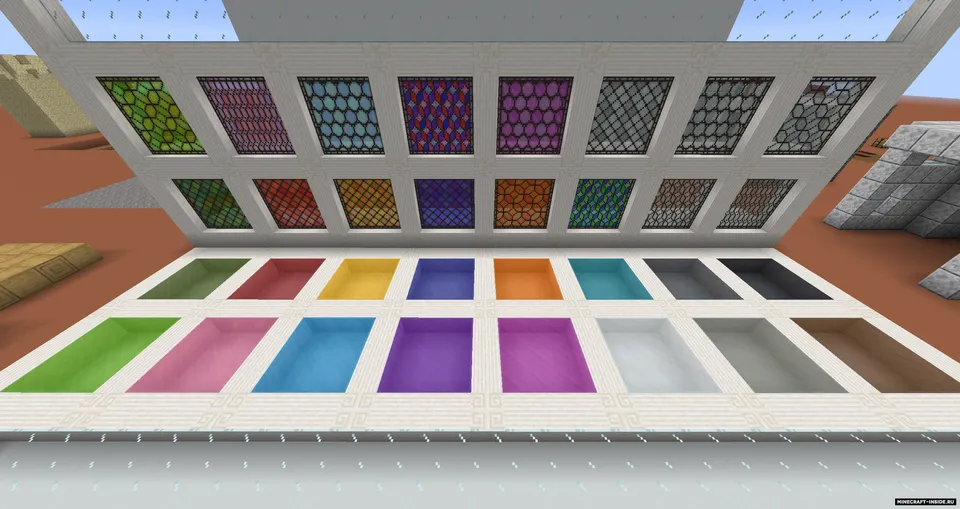 Better Stained Glass — Minecraft resurs pak, rasm 4