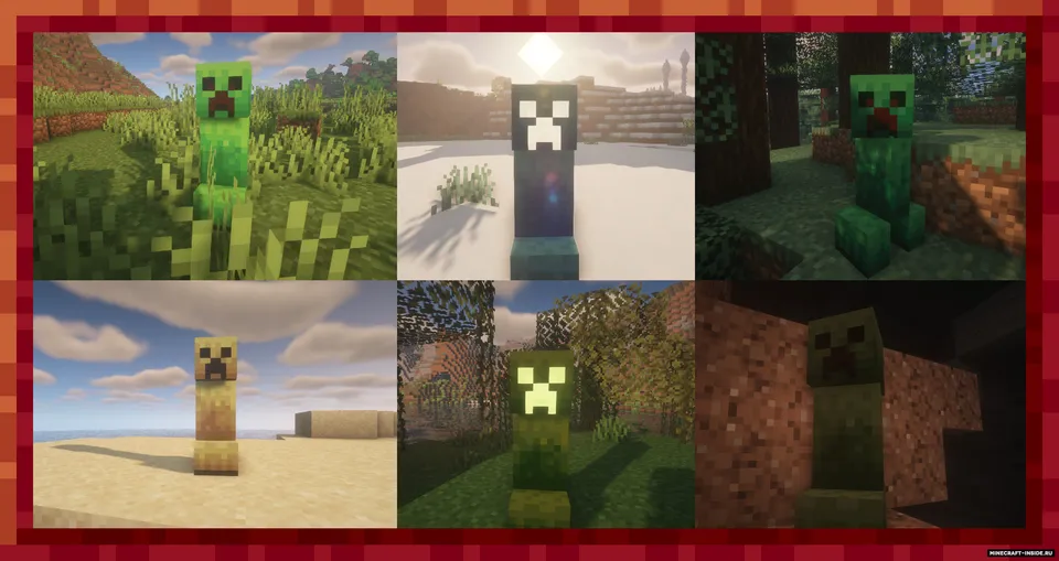 Monster Diversity — Minecraft resurs pak, rasm 2