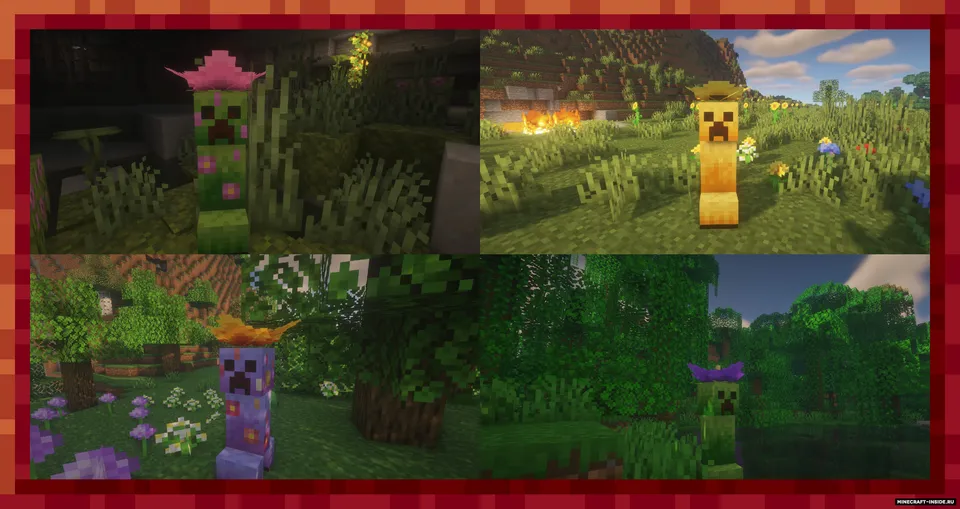 Monster Diversity — Minecraft resurs pak, rasm 3