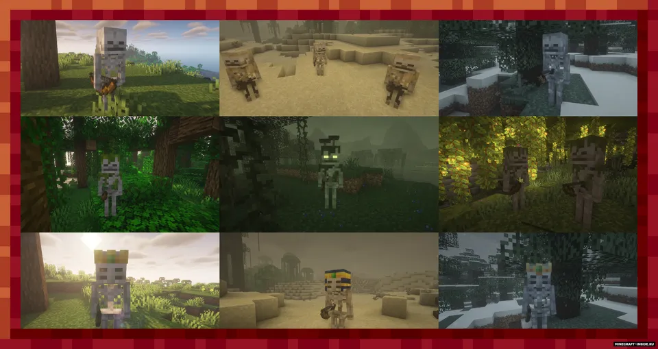 Monster Diversity — Minecraft resurs pak, rasm 4