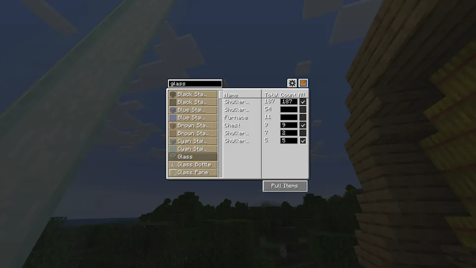 OpenItemPuller — Minecraft mod, rasm 4