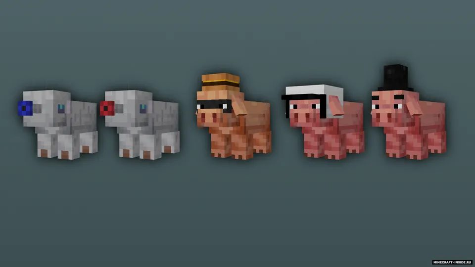 Porkier Pigs — Minecraft resurs pak, rasm 6