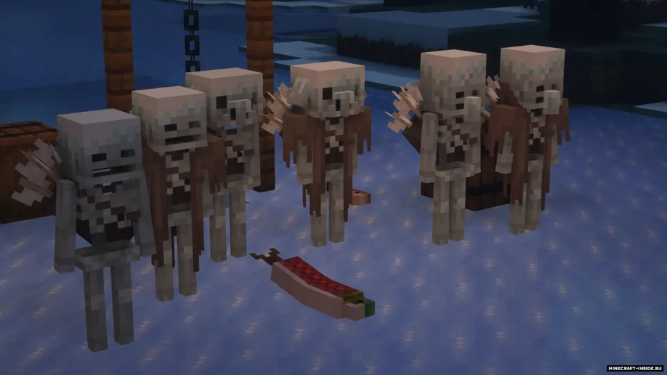 Better Skeletons — Minecraft resurs pak, rasm 5