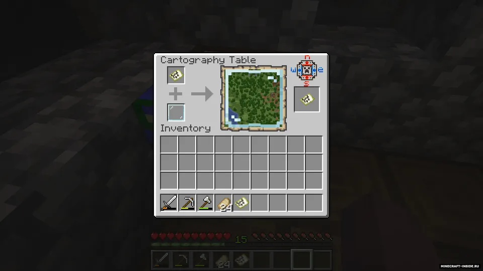 Specific map — Minecraft resurs pak, rasm 3