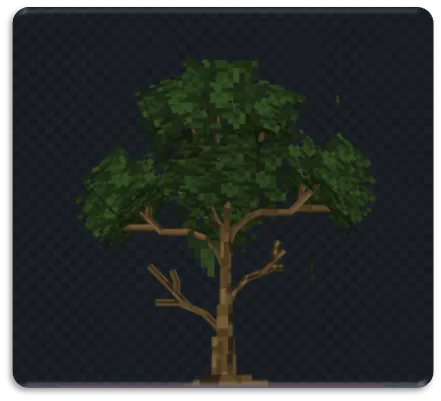 Better saplings — Minecraft resurs pak, rasm 1