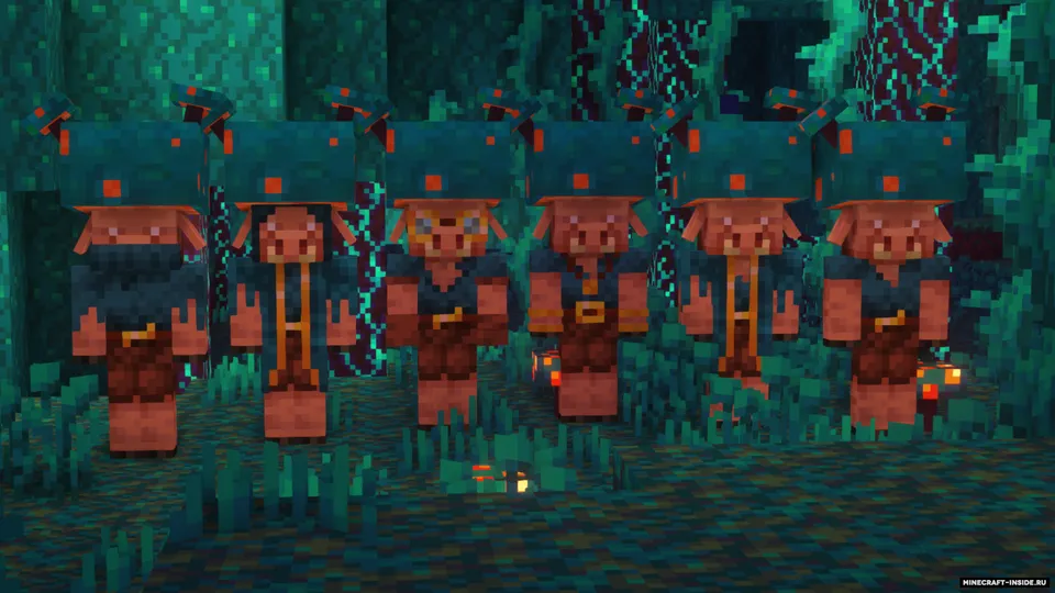 Porkier Piglins — Minecraft resurs pak, rasm 8