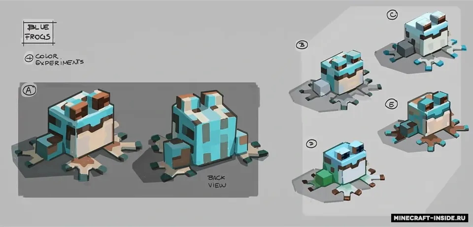 Shiny's Concept Frogs — Minecraft resurs pak, rasm 3