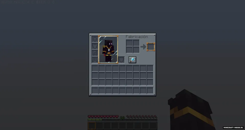 Mandala's GUI - Dark mode — Minecraft resurs pak, rasm 3