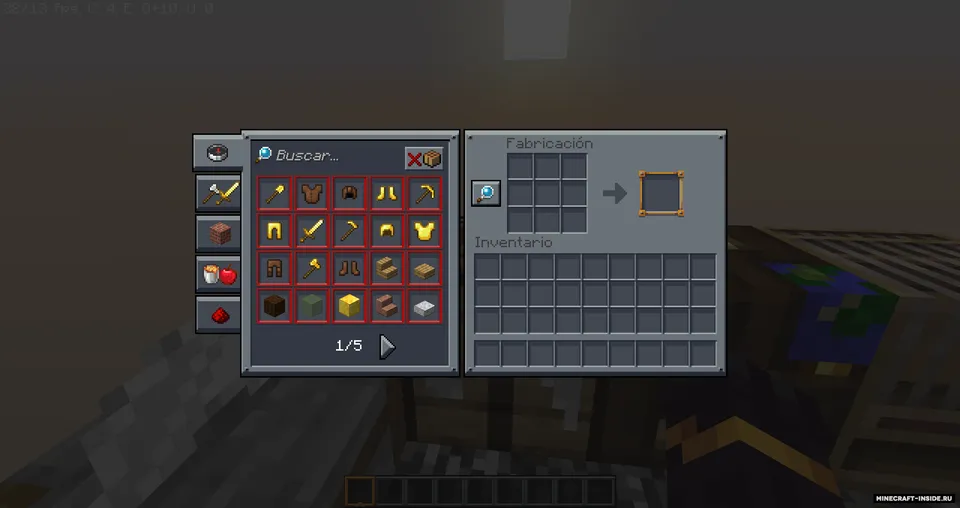 Mandala's GUI - Dark mode — Minecraft resurs pak, rasm 4