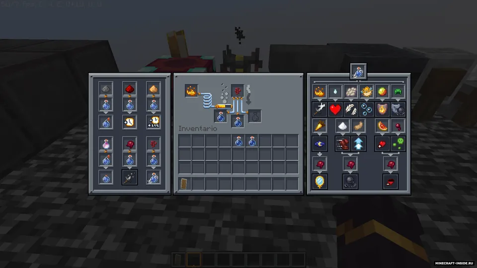 Mandala's GUI - Dark mode — Minecraft resurs pak, rasm 7