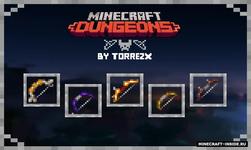 Torrezx-McDungeons bows — Minecraft resurs pak, rasm 3