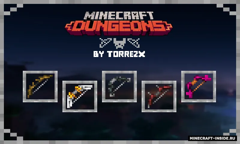 Torrezx-McDungeons bows — Minecraft resurs pak, rasm 4