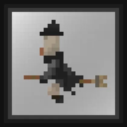 Floating witch Black version — Minecraft resurs pak, rasm 1