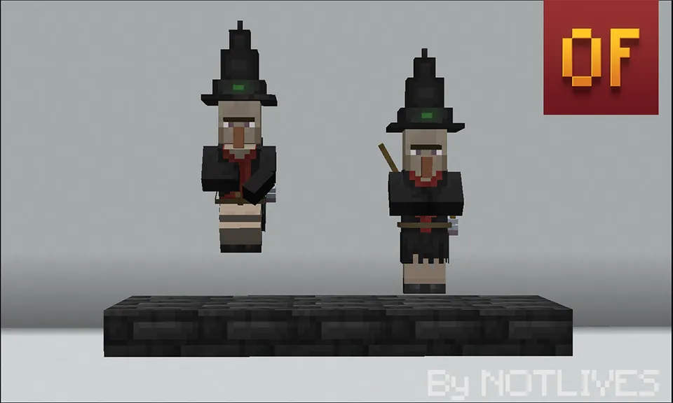 Floating witch Black version — Minecraft resurs pak, rasm 2